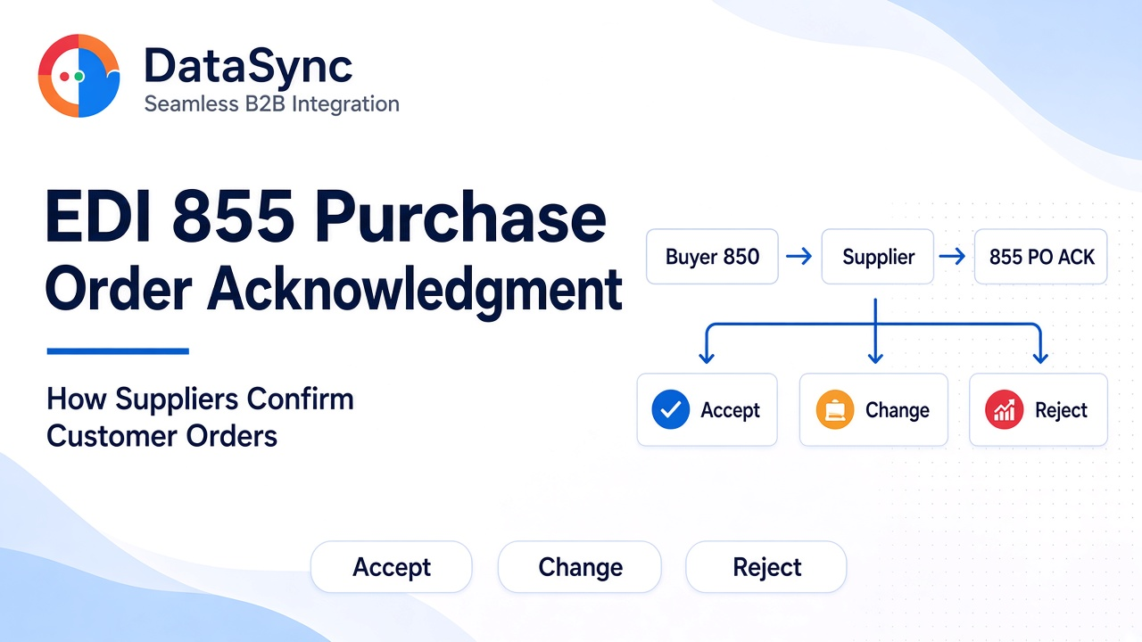 EDI 855 Purchase Order Acknowledgment: How Suppliers Confirm Customer Orders
