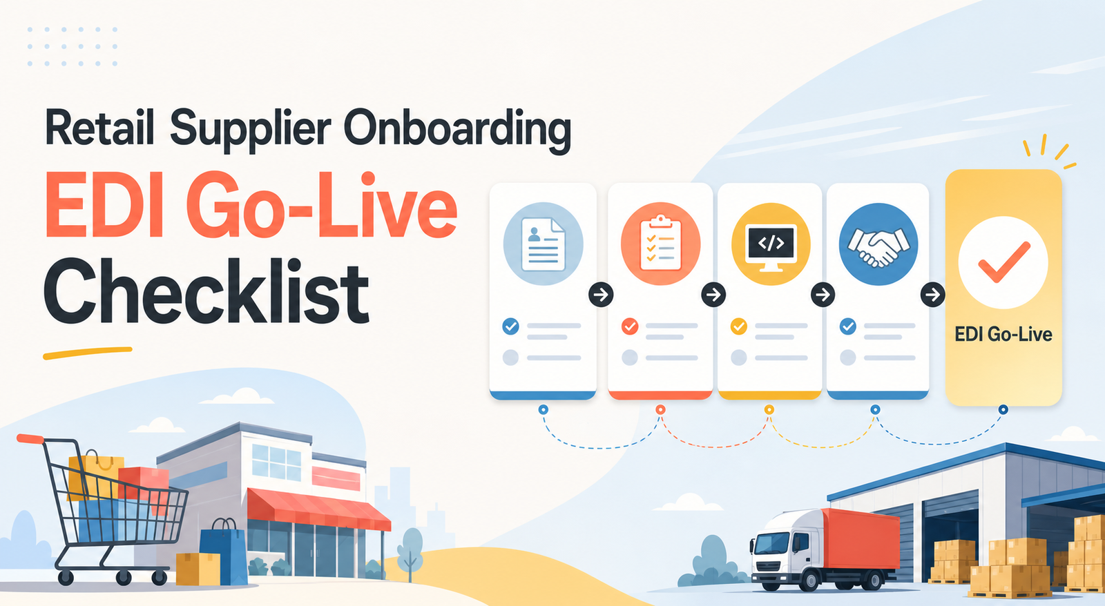 Retail Supplier Onboarding Checklist for Faster EDI Go-Lives